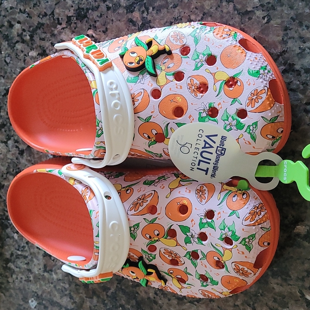 Brand New! Disney Orange Bird Crocs! π§‘ Women's Size 8 - Picture 5 of 5
